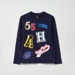 OVS Tsh Print 4 Dark Sapphir