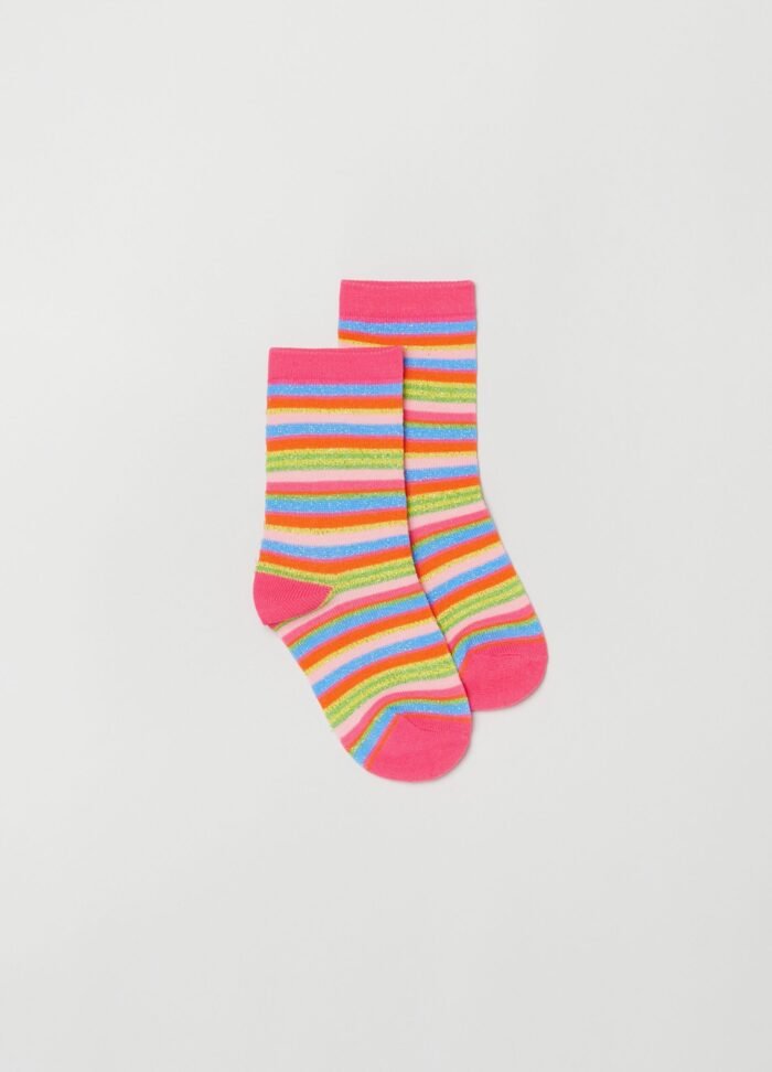 ⁦Girls' Socks 2-Pack – Multicolour⁩ - الصورة ⁦2⁩