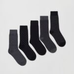 Men's Short Socks 5-Pack – Black