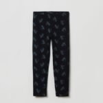 OVS Legging Aop Black Beauty