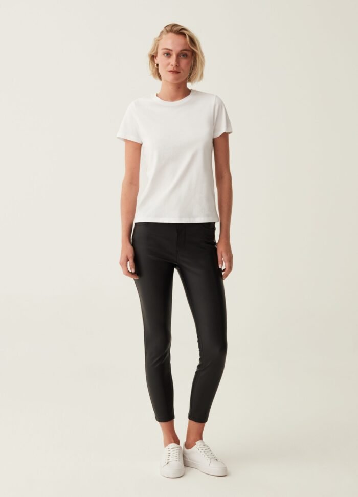 Women's Skinny Trousers – Black - Image 2