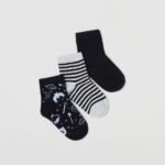 OVS Pk 3 Short S Nero/Bianco