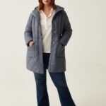 OVS Padded Parka Colony Blue