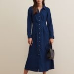 OVS Drs553 Dress Blu/Nero