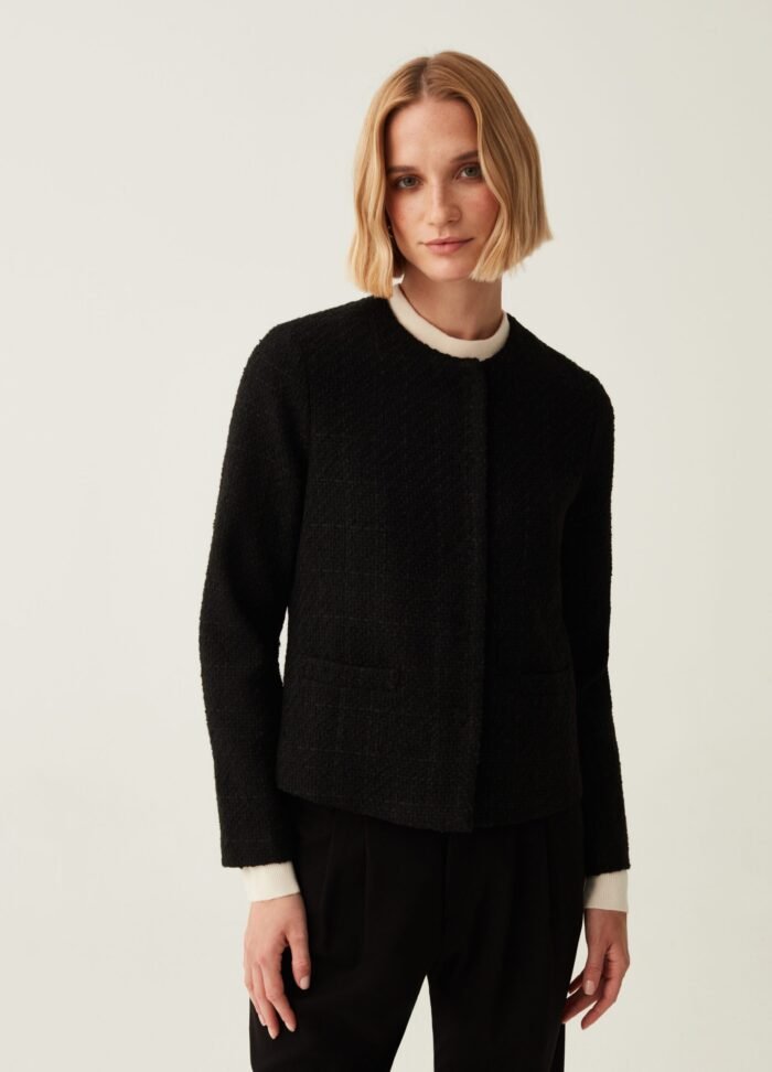 Women's Blazer – Black - Image 2