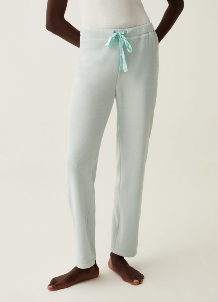 Women's Pyjama Bottoms – Aqua Green - Image 2