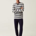 Men's Long Pyjama Set – Light Grey Melange