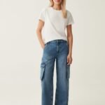 OVS Cargo Denim Light Blue