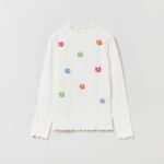 OVS Mock Neck W/ Marshmallow