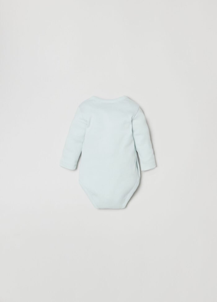 ⁦Baby Bodysuits 2-Pack – Bright White⁩ - الصورة ⁦2⁩