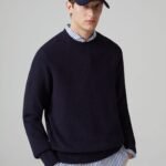 OVS Pull Abelia Dark Blue