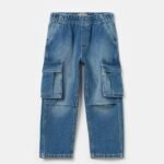 OVS Jogger Cargo Medium Blue