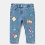 OVS Denim W/Prin Medium Blue