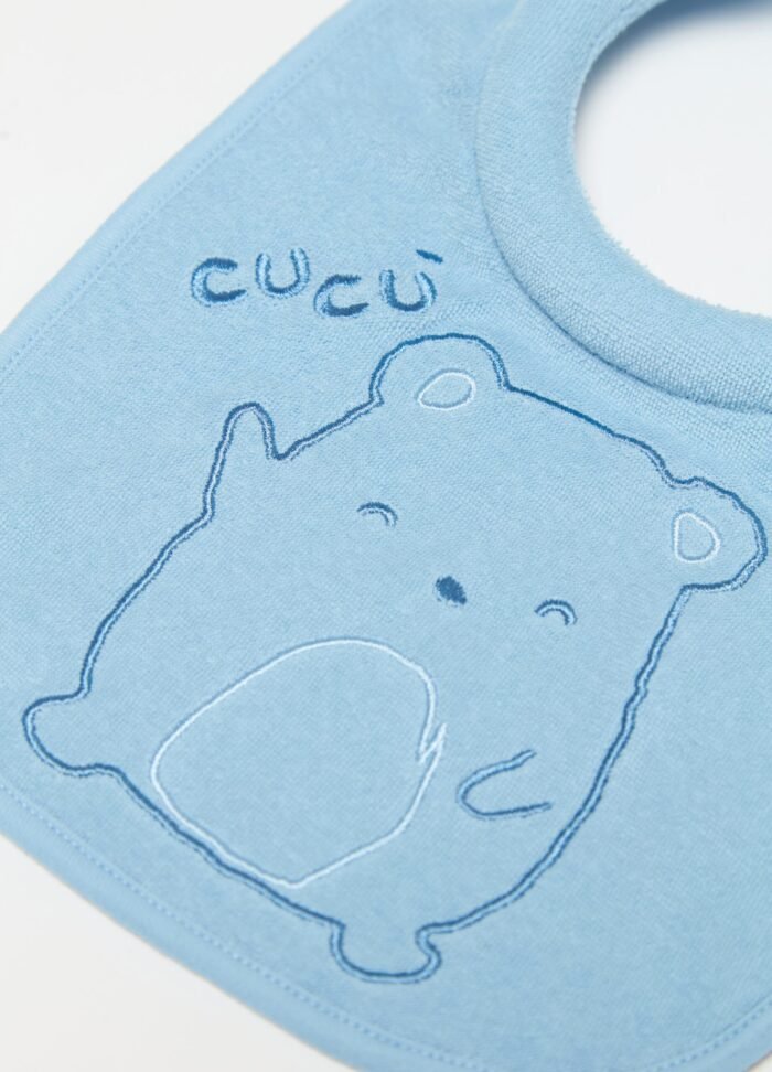 Baby Bibs 2-Pack – Azure Blue - Image 2