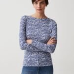 OVS Boat Neck To Blu/Bianco