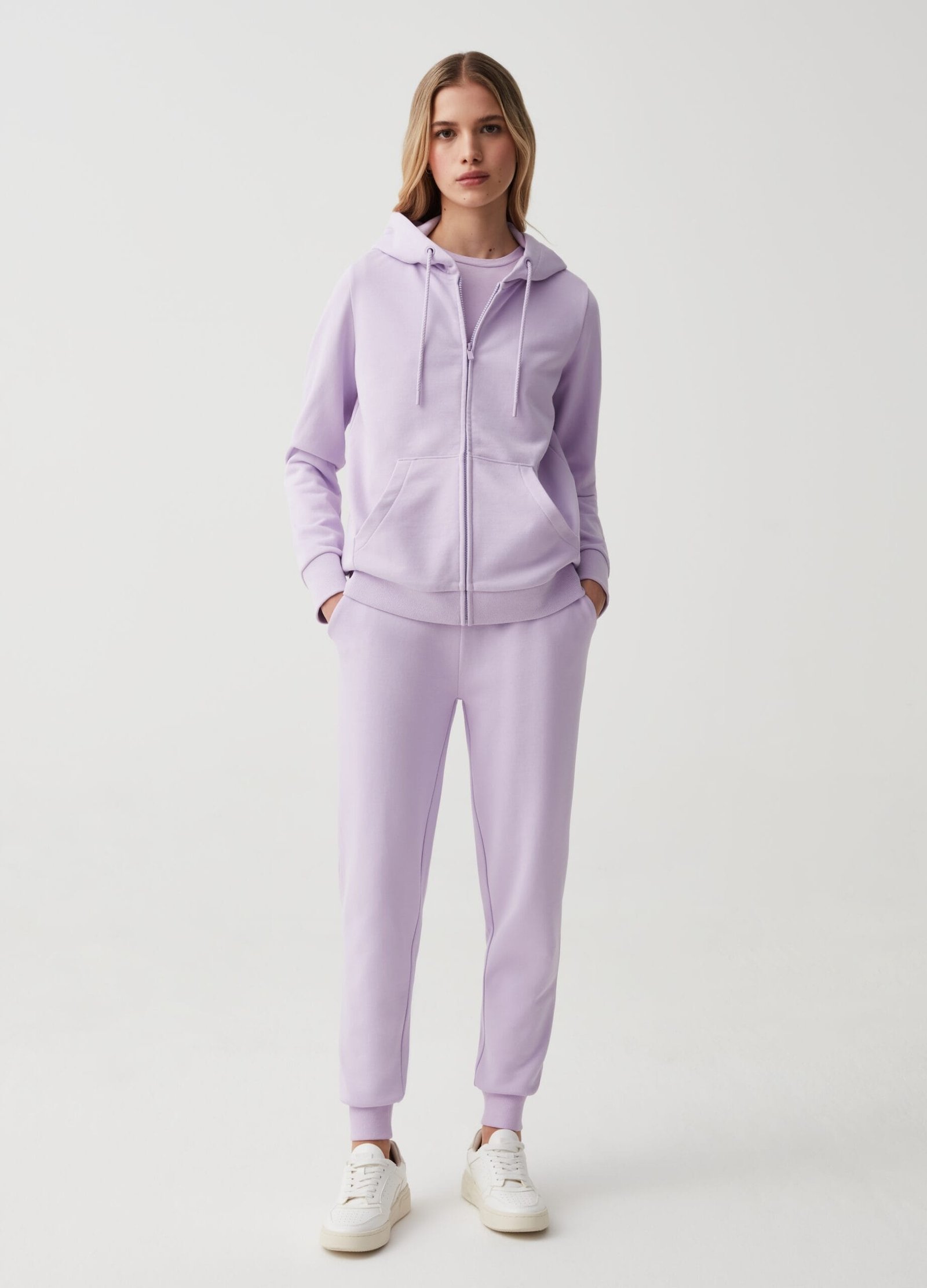 12832752.jpg Women's French Terry Joggers – Lavender - Image 1