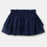 OVS Tulle Skirt Dark Blue