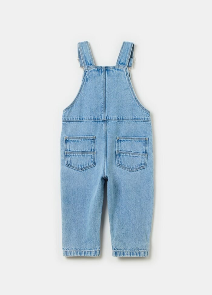 ⁦Boys' Denim Dungarees – Ballad Blue⁩ - الصورة ⁦2⁩