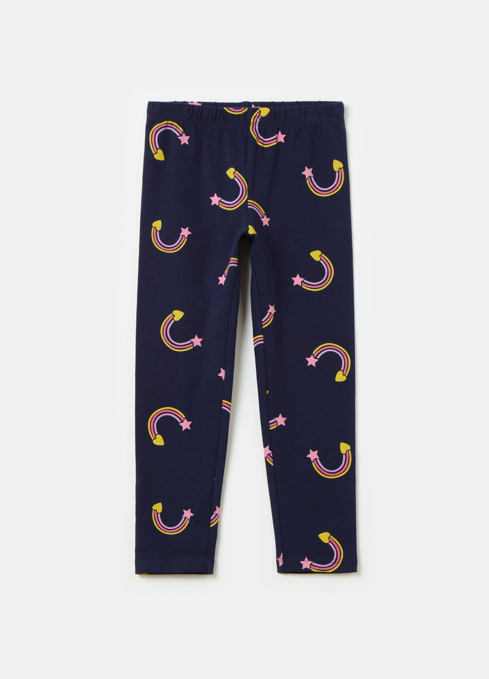 12838314.jpg Girls' Leggings – Dark Blue - Image 1
