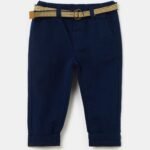 OVS Mixed Linen Dark Blue