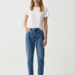 OVS Mom Basic De Medium Blue
