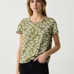 OVS Ts Ss Aop Apple Green