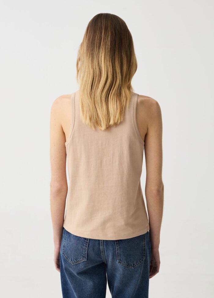 ⁦Women's Tank Top – Sesame⁩ - الصورة ⁦2⁩
