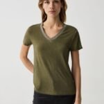 OVS Ss Ts W/V-Ne Green Olive