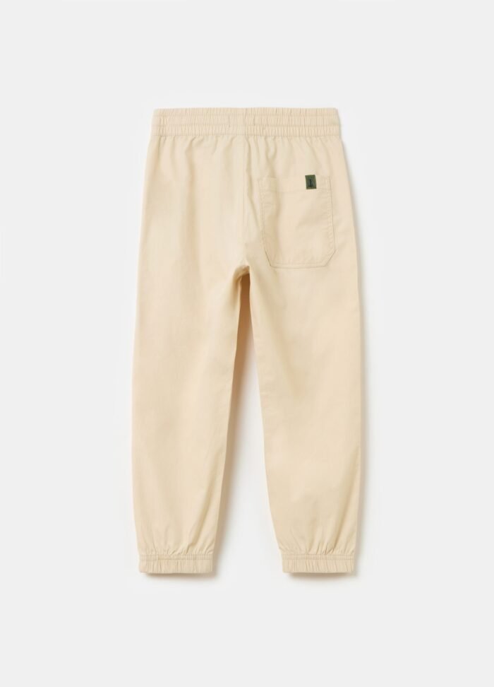 ⁦Boys' Joggers – Beige⁩ - الصورة ⁦2⁩