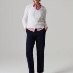 OVS Chino Pants Navy Blue