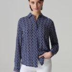 OVS Vi Crepe Blo Blu/Bianco