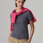 OVS Ts Ss Y/D S Navy/Bianco