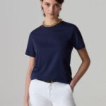 OVS Ts Ss Supima Navy Blue