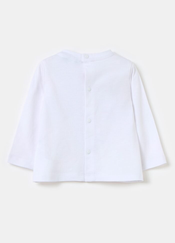 ⁦Baby Printed T-Shirt – Off White⁩ - الصورة ⁦2⁩