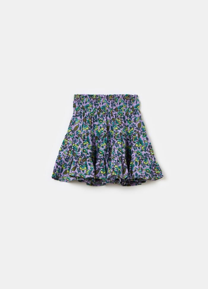Girls' Printed Skirt – Multicolour - Image 2