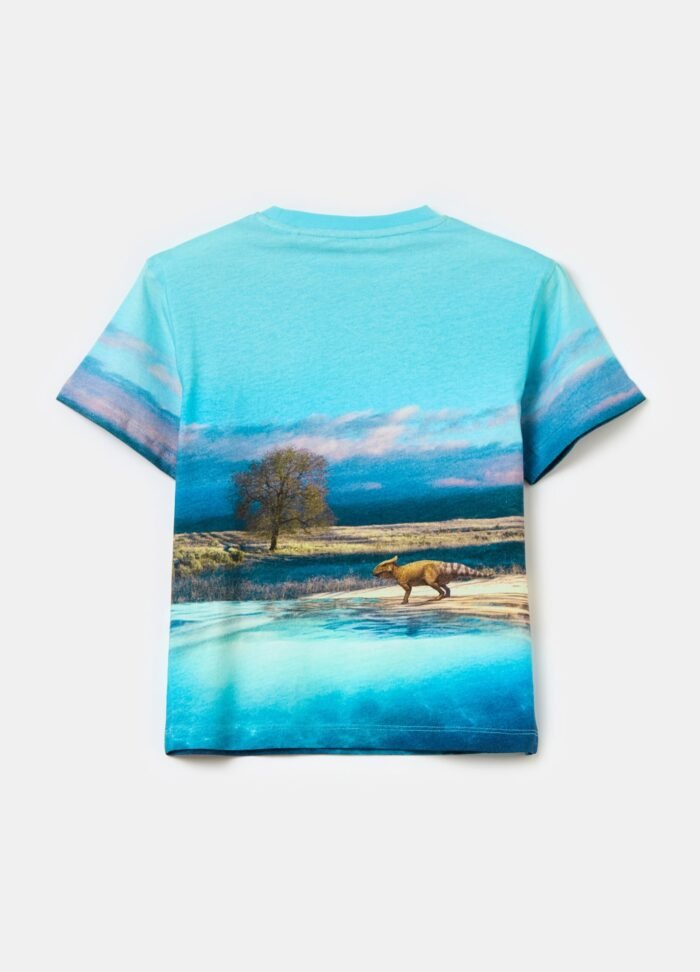 ⁦Boys' Printed T-Shirt – Multicolour⁩ - الصورة ⁦2⁩