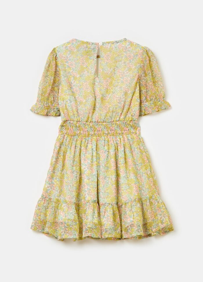 ⁦Girls' Floral Skirt – Multicolour⁩ - الصورة ⁦2⁩