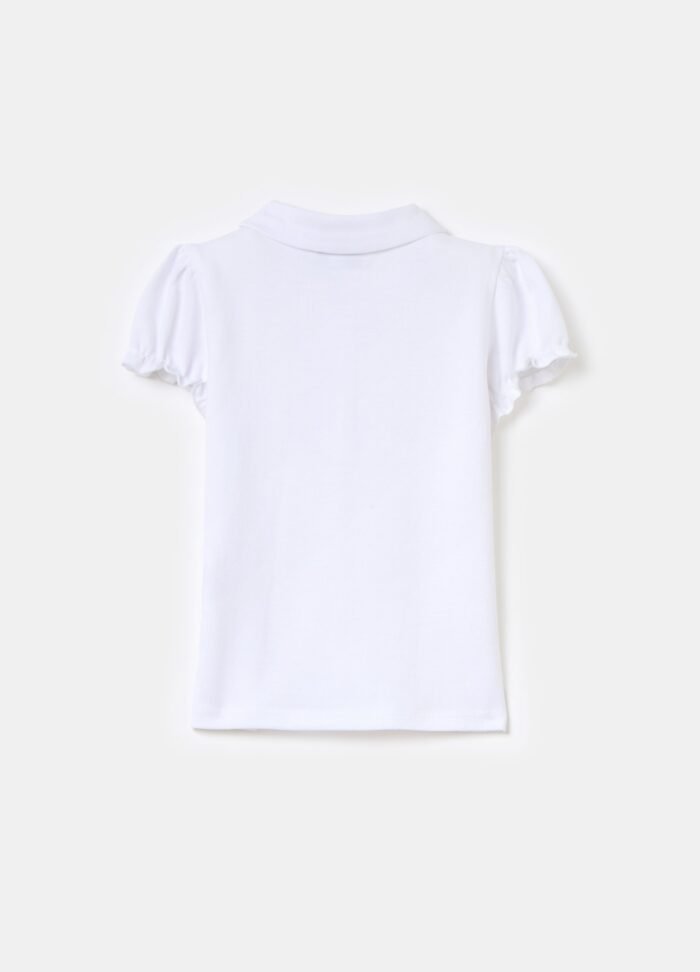 ⁦Baby Polo Shirt – Optical White⁩ - الصورة ⁦2⁩