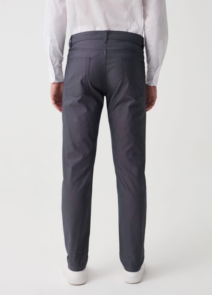 ⁦Men's Chinos – Indigo⁩ - الصورة ⁦2⁩
