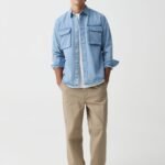 OVS Chino Jogger Spray Green