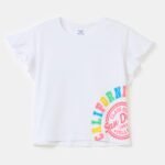 OVS T-Shirt Prin Optical Whit