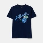 OVS Tsh 3/4 Col Dark Blue