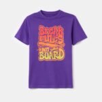 OVS Tsh 3/4 Col Violet