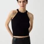 OVS Halter Croch Black