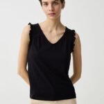 OVS Tank Top W/R Dark Black