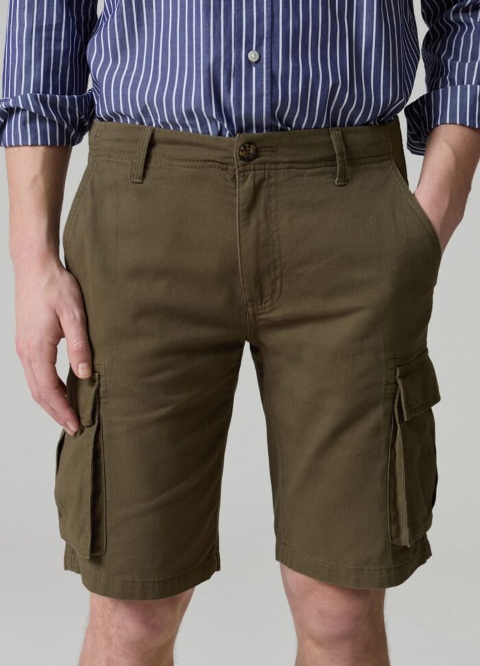 ⁦Men's Cargo Trousers – Tarmac Grey⁩ - الصورة ⁦2⁩