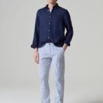 OVS Seersucker Azzurro/Bian