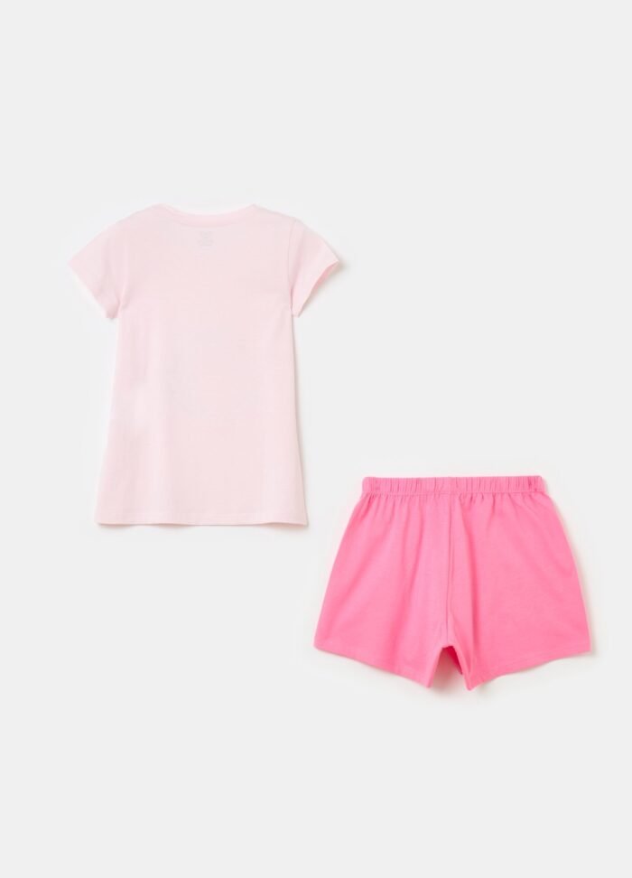 ⁦Girls' Short Pyjamas – Soft Violet⁩ - الصورة ⁦2⁩