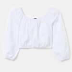 OVS Blouse Cropp Optical Whit