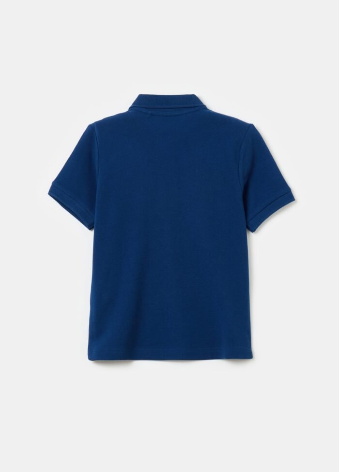⁦Boys' Polo Shirt – Dark Blue⁩ - الصورة ⁦2⁩